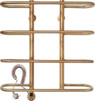 Полотенцесушитель электрический Secado Венеция 4603777477905 65x50 см, подключение слева, бронза, лесенка, латунь