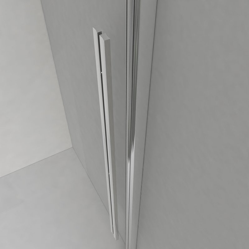 Душевой уголок Vincea Lugano VSR-1L9014CL-1 140х90 см, профиль хром