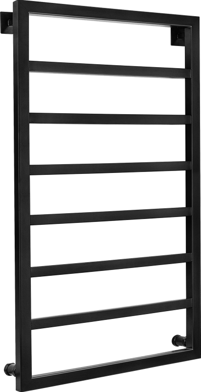 Полотенцесушитель водяной Secado Парма 4603777443092 105x55 см, матовый черный, лесенка