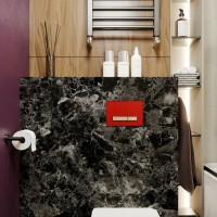 Кнопка смыва Lavinia Boho RelFix 3805005R красная