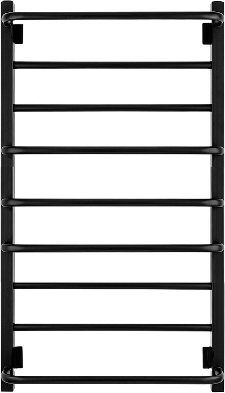 Полотенцесушитель электрический Secado Модена 2 105x55 см, подключение слева, матовый черный, лесенка