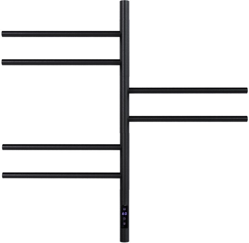 Полотенцесушитель электрический Vincea VTD-1S2CBE черный