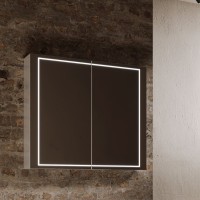 Зеркало-шкаф Aqwella Simplex 80 с подсветкой Зеркало-шкаф Aqwella Simplex 80 с подсветкой