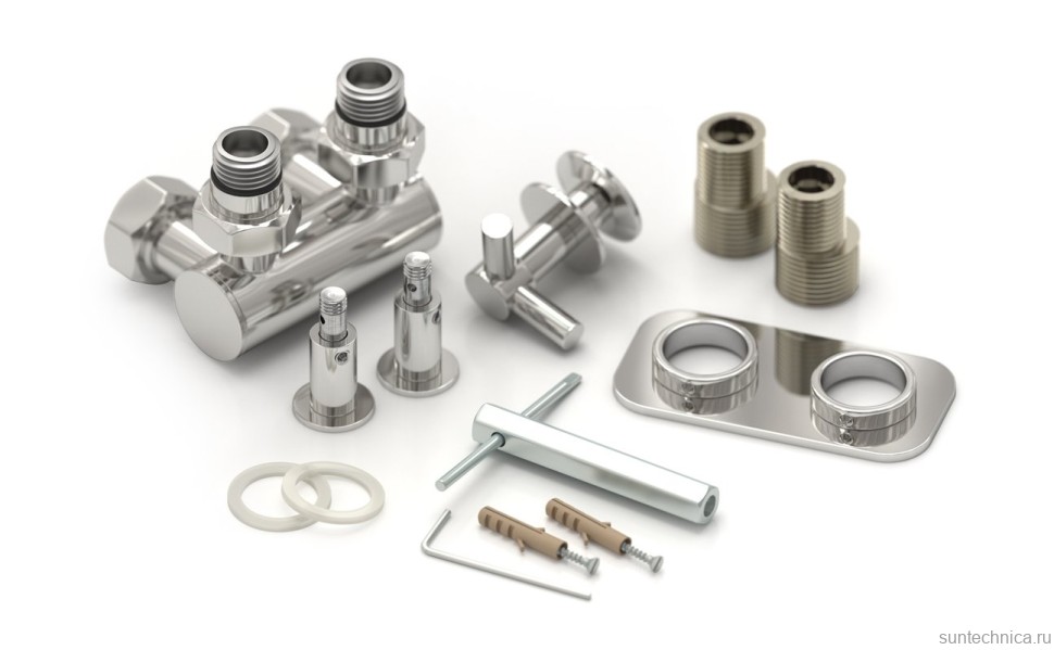 Полотенцесушитель водяной Сунержа Нюанс EU50+ 84х5 хром