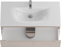 Мебель для ванной комнаты BelBagno Etna 100 rovere grigio, раковина BB-8099-120-2