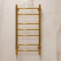 Полотенцесушитель электрический EWRIKA Сафо АС3 80x40, золотой