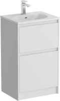 Мебель для ванной комнаты BelBagno Kraft 39 50 напольная, bianco opaco, раковина BB-8099-3-50