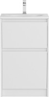 Мебель для ванной комнаты BelBagno Kraft 39 50 напольная, bianco opaco, раковина BB-8099-3-50