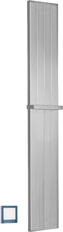 Полотенцесушитель электрический Boheme Flat 725-NB 150х25, брашированный никель