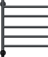 Полотенцесушитель электрический Bauedge Nimb Elegant AF0024 50x60 темно-серый металлик