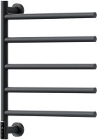 Полотенцесушитель электрический Bauedge Nimb Elegant AF0024 50x60 темно-серый металлик