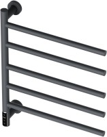 Полотенцесушитель электрический Bauedge Nimb Elegant AF0024 50x60 темно-серый металлик