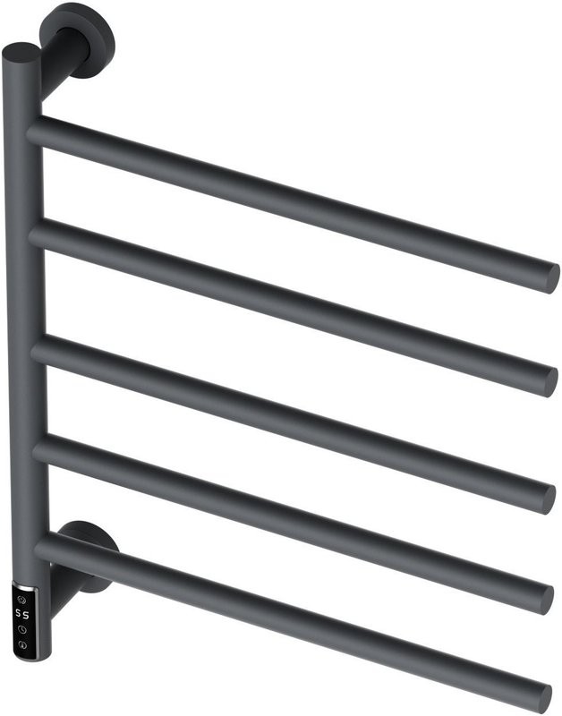 Полотенцесушитель электрический Bauedge Nimb Elegant AF0024 50x60 темно-серый металлик