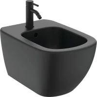 Биде подвесное Ideal Standard Tesi T3552V3 черный шелк Биде подвесное Ideal Standard Tesi T3552V3 черный шелк