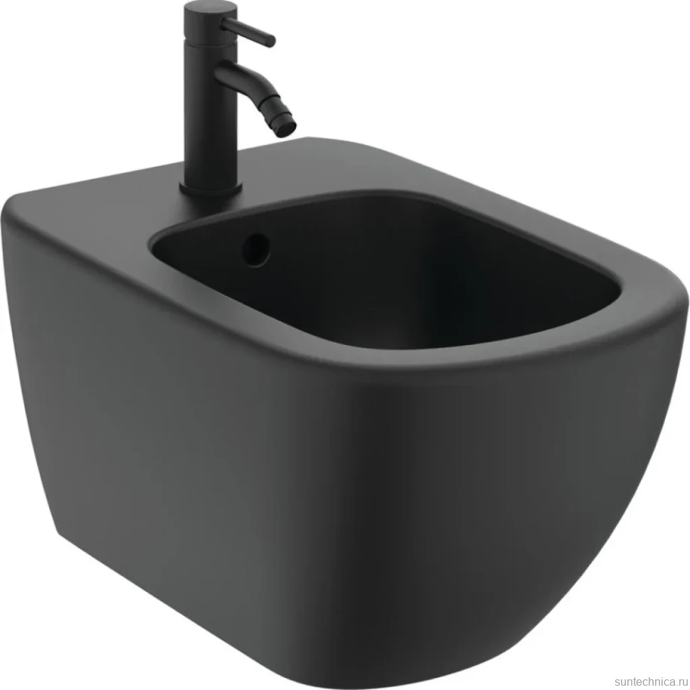 Биде подвесное Ideal Standard Tesi T3552V3 черный шелк