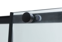 Душевой уголок Aquanet Pleasure Evo AE65-N110-BT 110х90, профиль матовый черный, стекло прозрачное