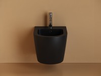 Биде подвесное Ceramicanova Uno CN11002MB черное матовое