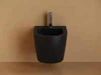 Биде подвесное Ceramicanova Uno CN11002MB черное матовое