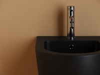 Биде подвесное Ceramicanova Uno CN11002MB черное матовое