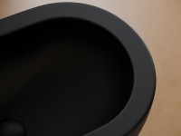 Биде подвесное Ceramicanova Uno CN11002MB черное матовое