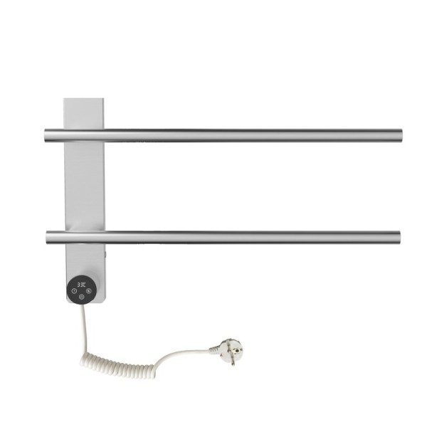 Полотенцесушитель электрический Wonzon & Woghand WW-AL342-BR брашированный никель