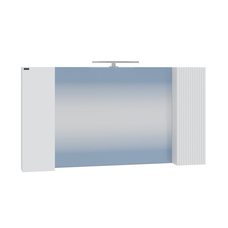 Мебель для ванной комнаты СаНта Вега 120 напольная, 4 ящика, белая