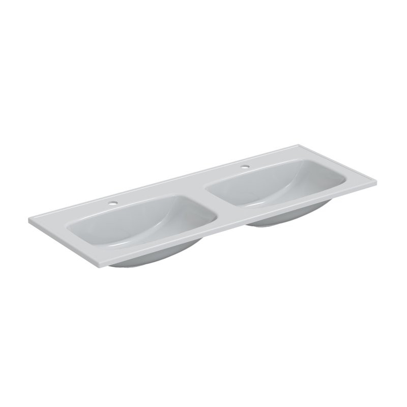 Мебель для ванной комнаты СаНта Вега 120 напольная, 4 ящика, белая