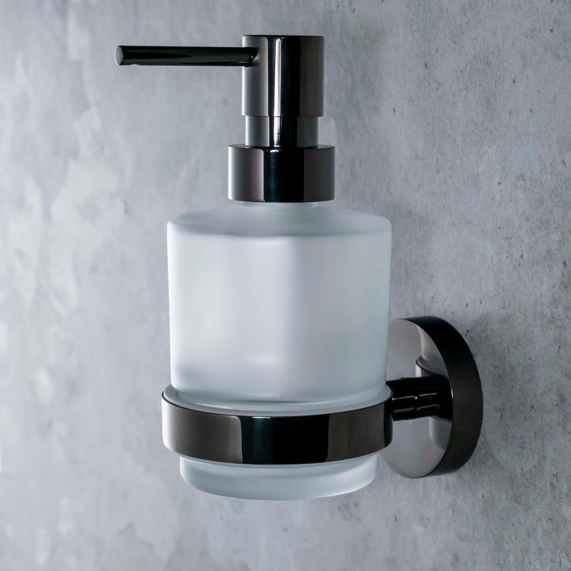 Дозатор Bemeta Hematit 159109102 metalic gray polished