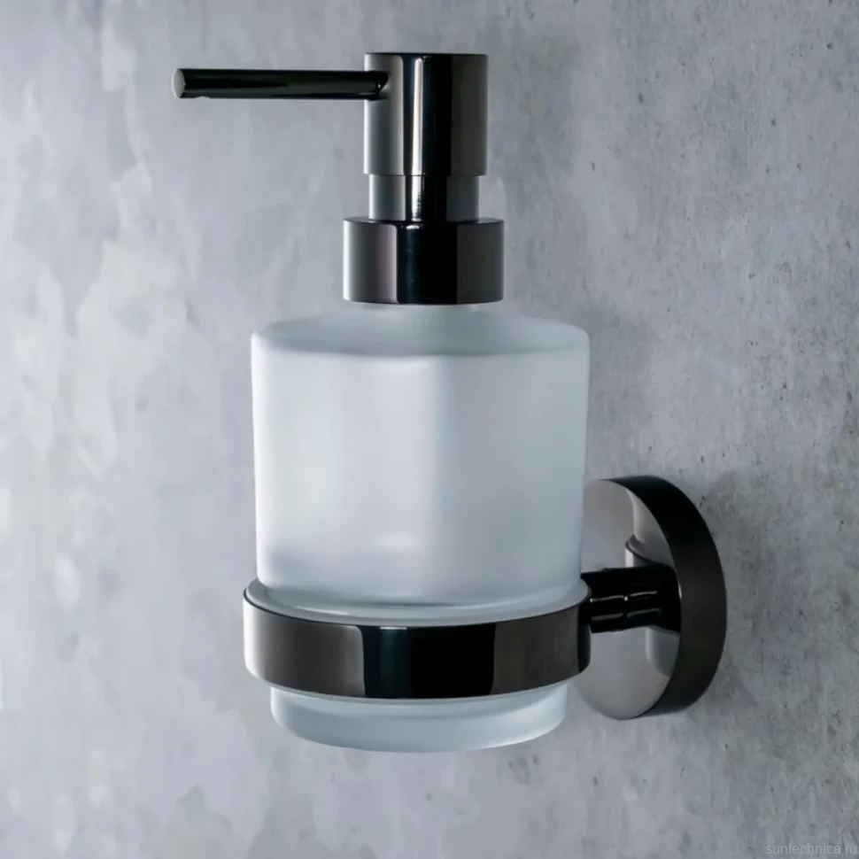 Дозатор Bemeta Hematit 159109102 metalic gray polished