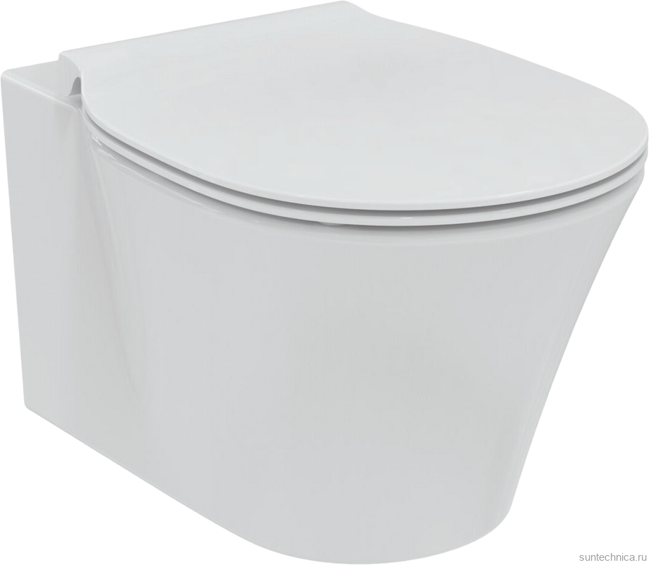 Унитаз подвесной Ideal Standard Connect Air E248201 безободковый, с микролифтом
