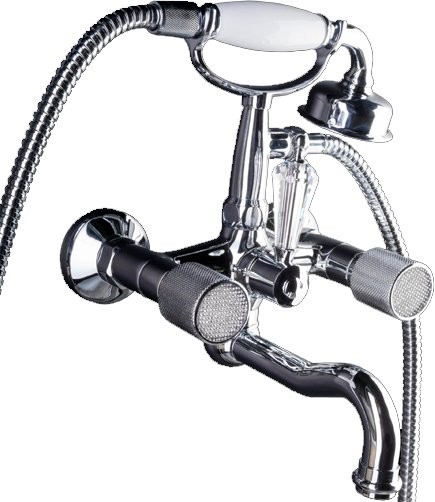 Смеситель для ванны с душем Boheme Royal Cristal 273