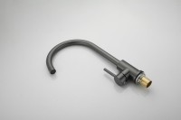 Смеситель для кухни BELZ B810 B70810-3 оружейная сталь
