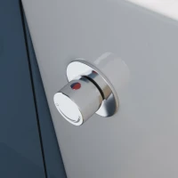 Унитаз подвесной BelBagno Due BB3103CHR-BS/SC с микролифтом, со смесителем и функцией биде
