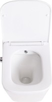 Унитаз подвесной BelBagno Due BB3103CHR-BS/SC с микролифтом, со смесителем и функцией биде