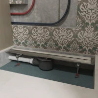 Душевой трап (лоток) TECE Drainline прямой 80 см