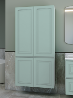 Шкаф-пенал для ванной Caprigo Wales 80 селесте Шкаф-пенал для ванной Caprigo Wales 80 селесте