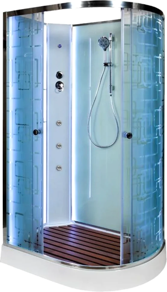 Душевая кабина DTO EM 1511LNLED+GM