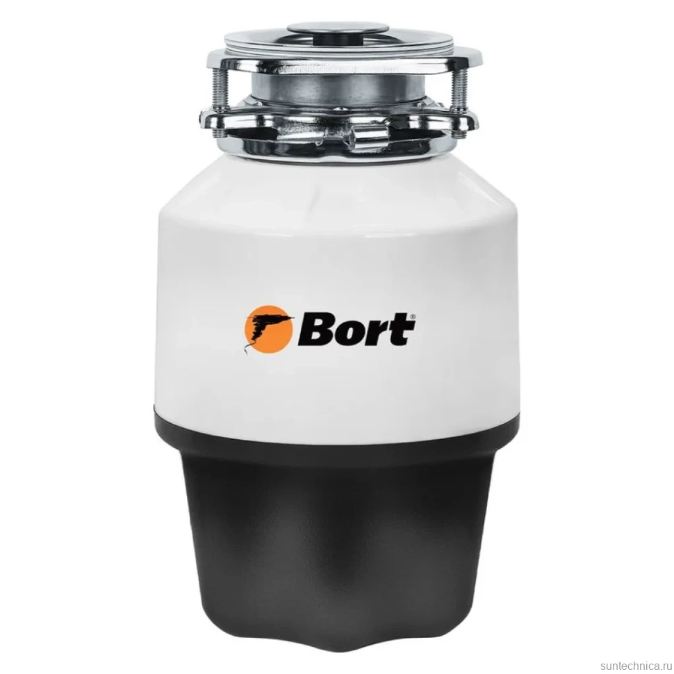 Измельчитель пищевых отходов, диспоузер BORT Alligator XL (1.4л, 750Вт, полная шумоизоляция)