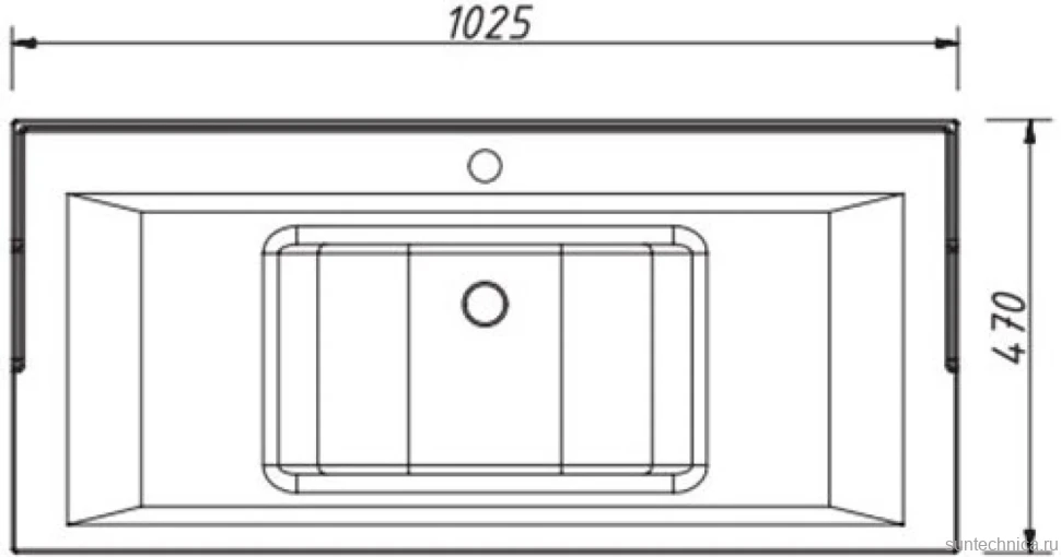 Тумба с раковиной Caprigo Wales 100 шоколадный орех