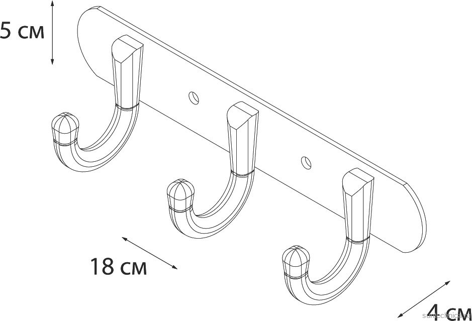 Крючок Fixsen Equipment FX-1713