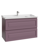 Тумба с раковиной Caprigo Wales Смальти 100 лиловая
