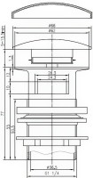 Смеситель для раковины Cersanit Wisla 63055 хром