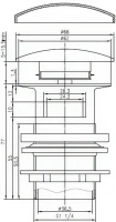 Смеситель для раковины Cersanit Wisla 63055 хром Смеситель для раковины Cersanit Wisla 63055 хром