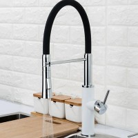 Смеситель для кухни Frap F4452-8 белый, хром