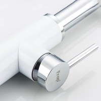 Смеситель для кухни Frap F4452-8 белый, хром