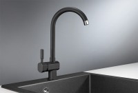 Смеситель для кухни Granula 31-ST, черный