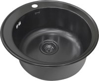 Комплект Мойка Zorg Light + Смеситель Inox SZR-7039 BR/GRAFIT бронза графит + Измельчитель Omoikiri Nagare slim 1250