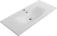 Тумба с раковиной BelBagno Uno 100 подвесная, 1 ящик, матовая темно-серая