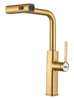 Смеситель для кухни Haiba HB73824-5 золото