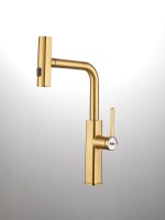 Смеситель для кухни Haiba HB73824-5 золото